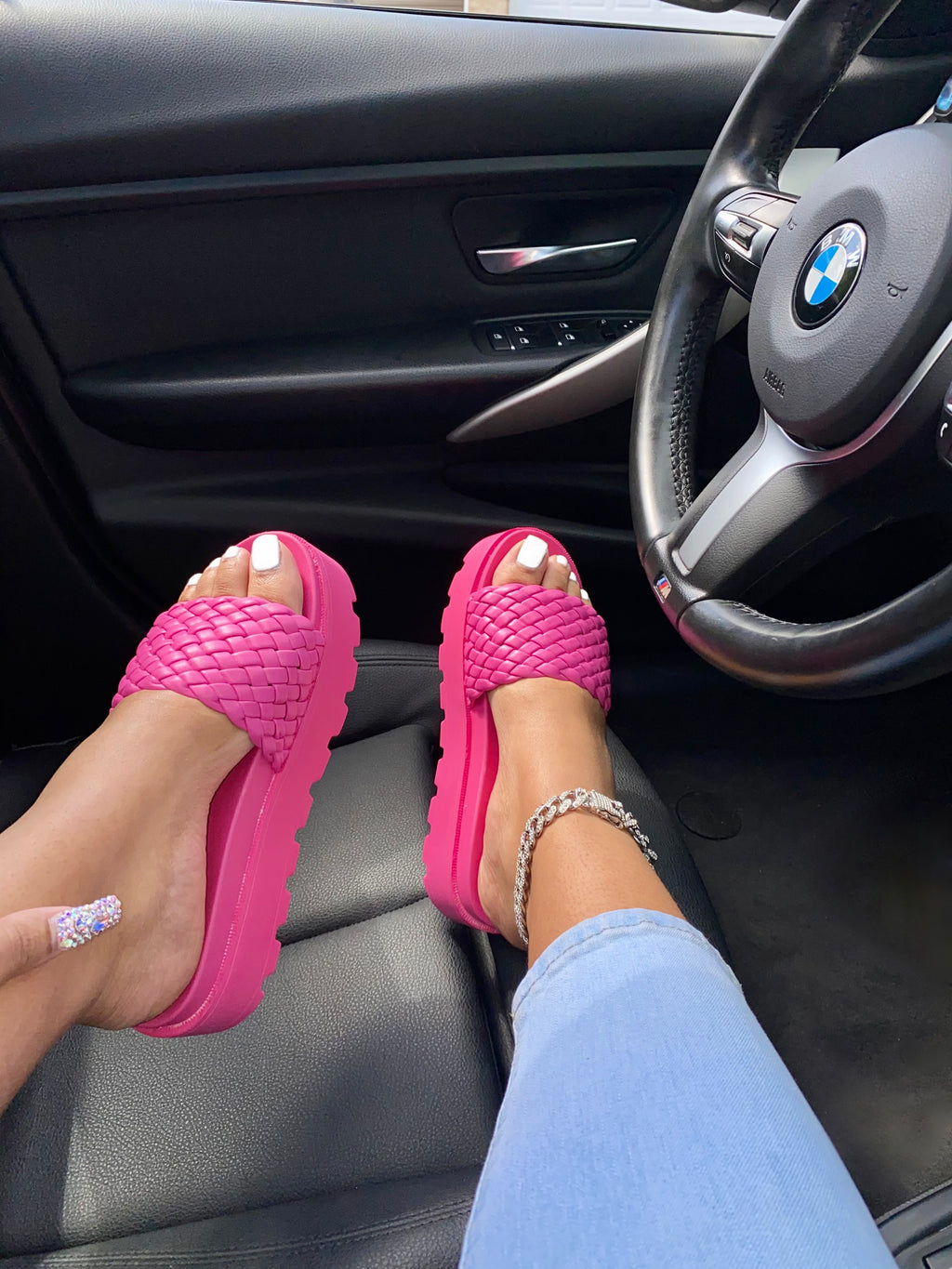 Dream Platform Sandals Pink
